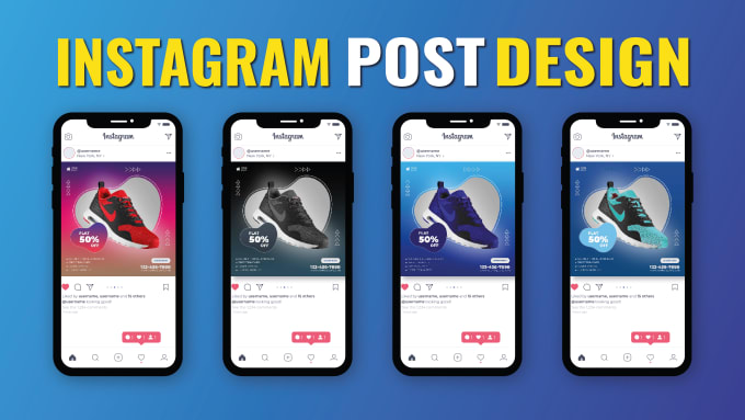 Gig Preview - Design social media posts for instagram and facebook