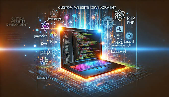 Gig Preview - Do custom website development, develop website as full stack web developer