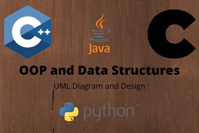 Gig Preview - Do oop, uml diagram and data structure in c, cpp, java, csharp and python