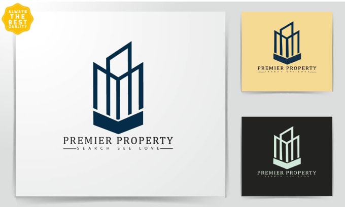 Gig Preview - Design your professional minimalist logo with copyrights