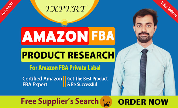 Gig Preview - Do amazon fba product research, amazon product research for private label pl