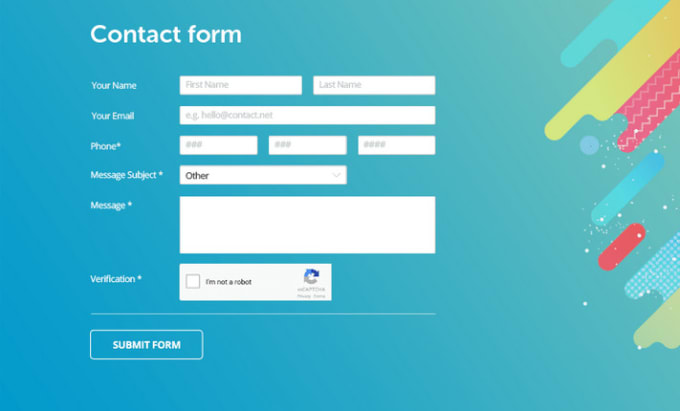 Gig Preview - Design, develop custom web forms, and integrate with google sheets