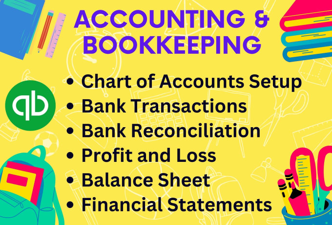 Gig Preview - Take care of your bookkeeping and accounting work in quickbooks online