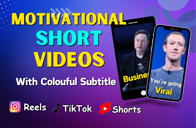 Gig Preview - Create viral motivational  youtube shorts and instagram reels