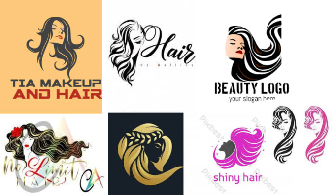 24 Best hair logo Services To Buy Online | Fiverr