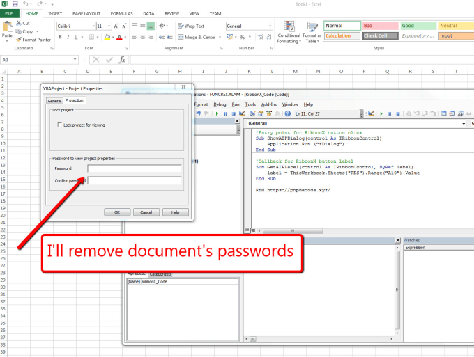 Gig Preview - Remove any document password