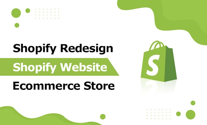 Gig Preview - Develop shopify website, redesign shopify website, dropshipping store