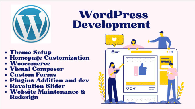 Gig Preview - Develop and customize wordpress website