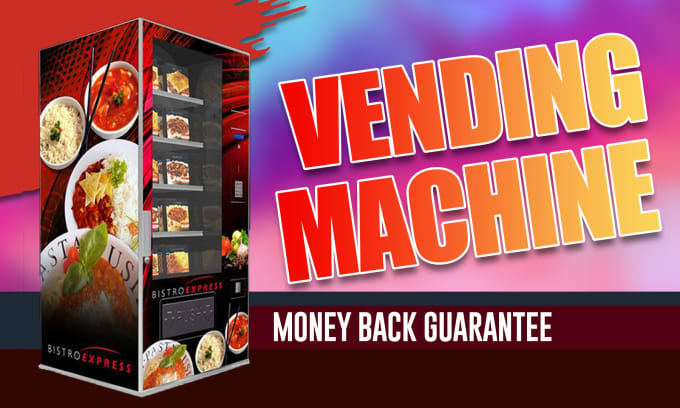 Gig Preview - Do vending machine wrap and vending machine wrap design