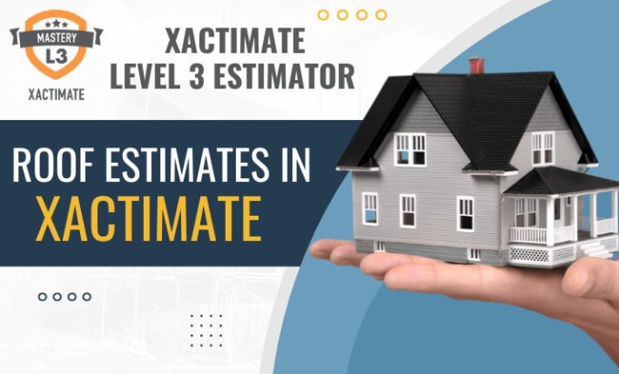 Gig Preview - Write xactimate roof estimate with sketch