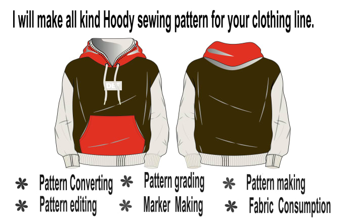 Gig Preview - Make a pattern of your clothes,PDF pattern