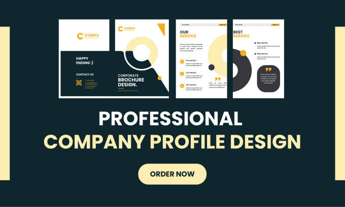 Gig Preview - Create professional company profile design