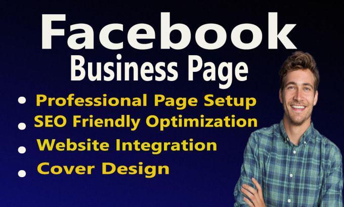 Gig Preview - Do facebook business page create,setup and optimize