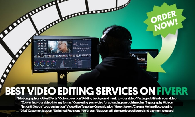 Bestseller - do professional video editing for you