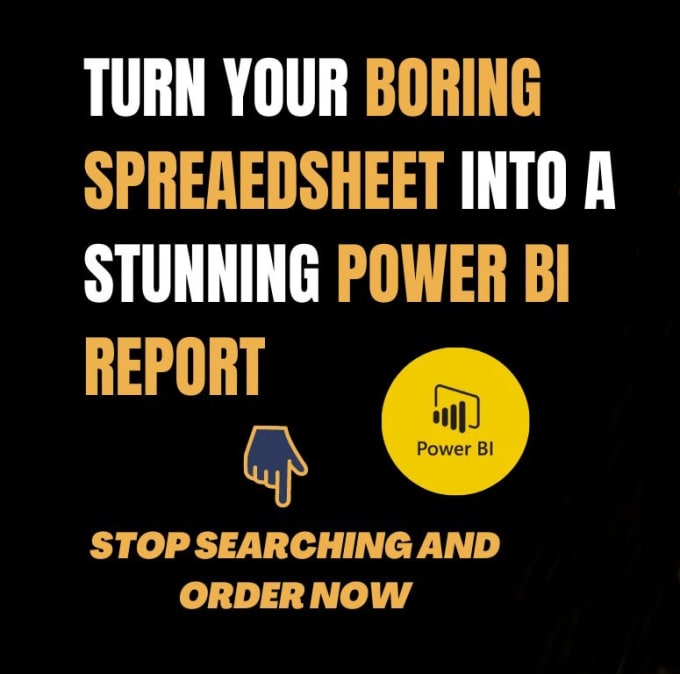 Gig Preview - Make dynamic reports, dashboards in power bi