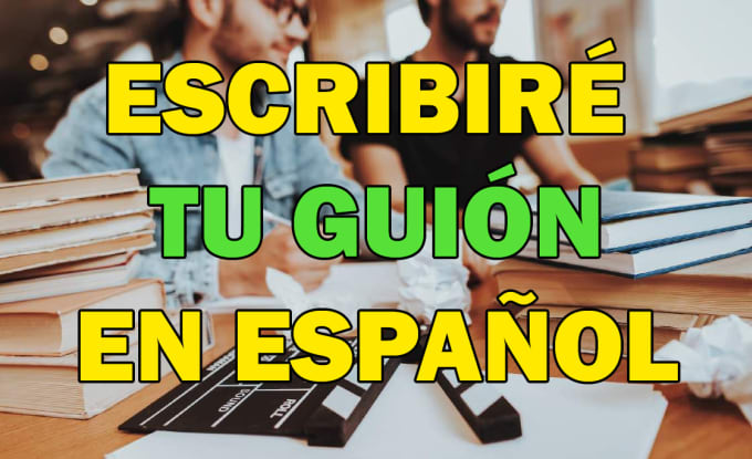 Gig Preview - Write you a script for your youtube video in spanish