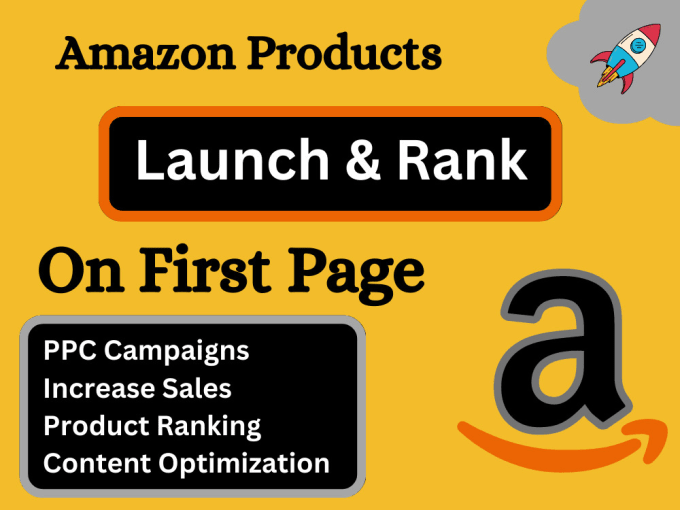 Gig Preview - Launch and rank amazon fba product on 1st page