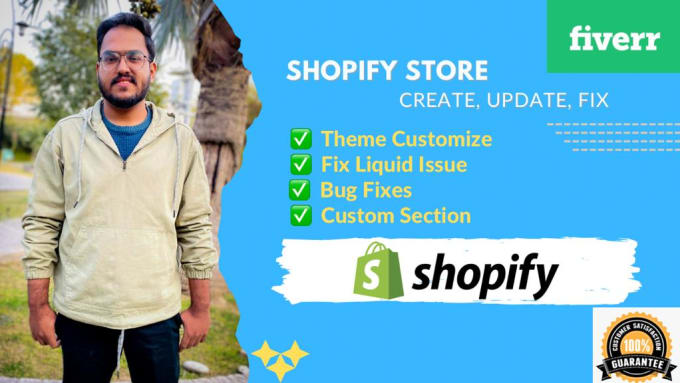 Gig Preview - Do shopify theme edit, customization, and creation