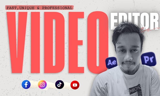 Gig Preview - Do trending video editing for youtube, facebook, and instagram