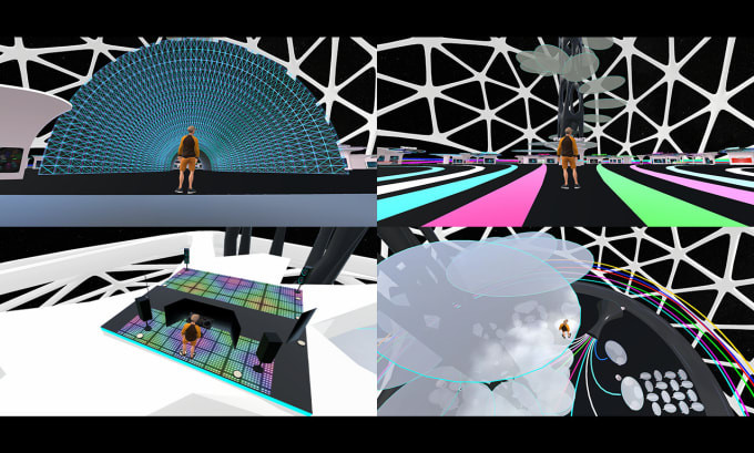 Bestseller - design virtual metaverse on spatial io, vrchat world, and other platforms