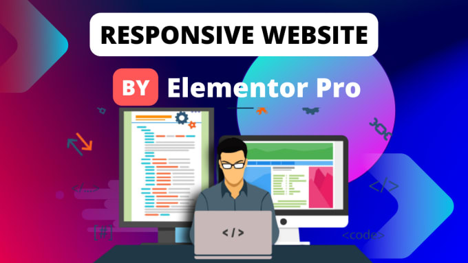 Gig Preview - Design elementor website by elementor pro as elementor expert