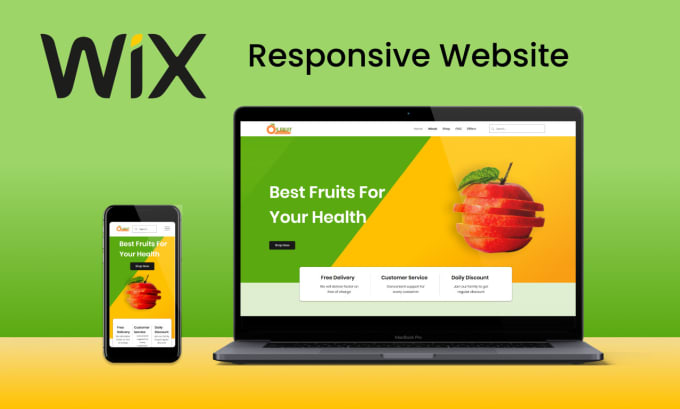 Gig Preview - Design wix ecommerce, redesign wix website and landing page