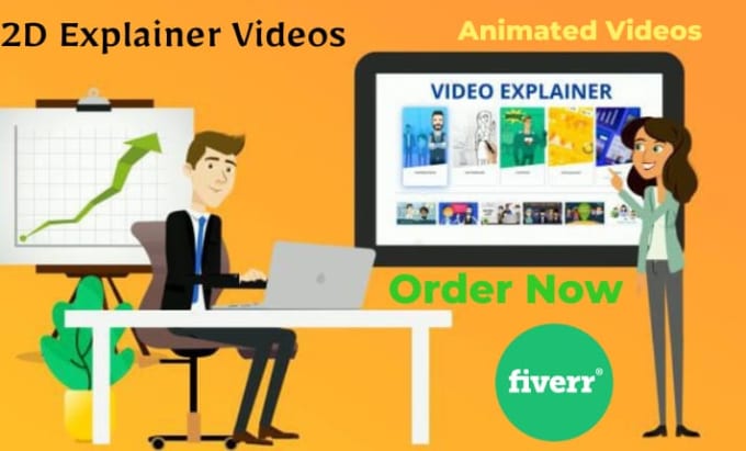 Gig Preview - Create an engaging 2d animation, explainer videos