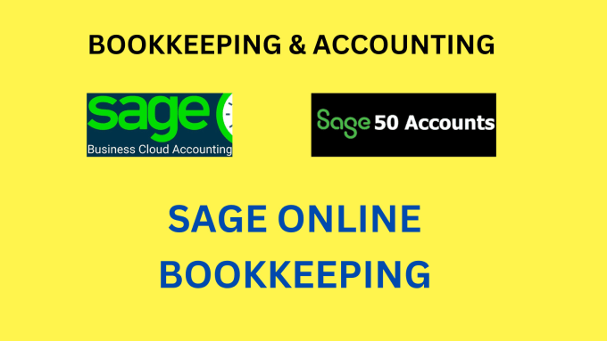 Gig Preview - Do sage bookkeeping and sage 50 bookkeeping