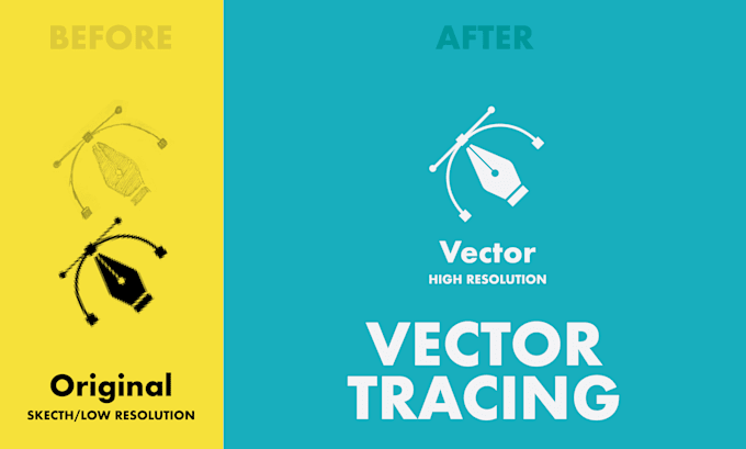 Bestseller - convert your image or sketch into a high quality vector