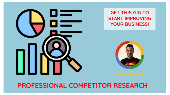 Gig Preview - Do a complete digital marketing competitor analysis