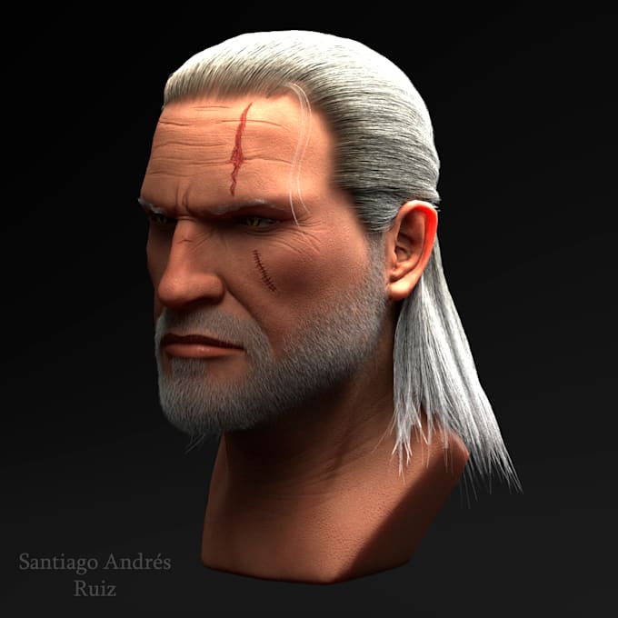 Gig Preview - Sculpt a 3d realistic character or creature model