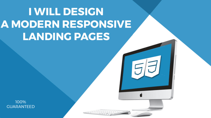 Gig Preview - Design a professional HTML landing page or website for your business