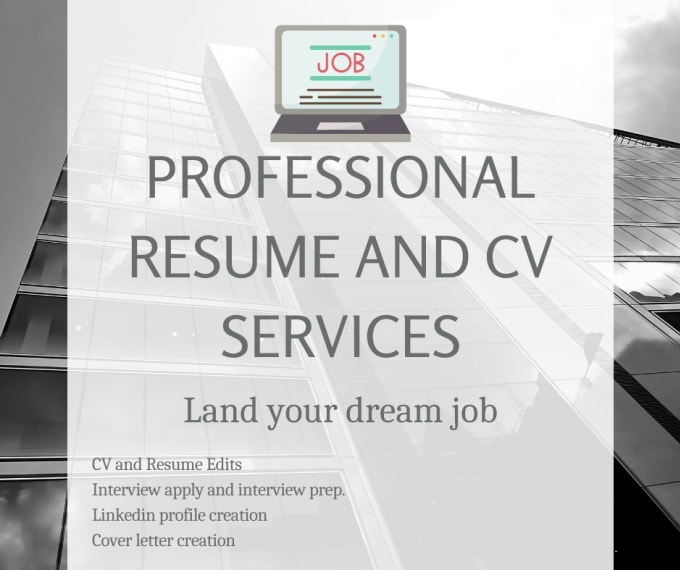 Gig Preview - Create resume CV and prepare you for USA jobs and interview