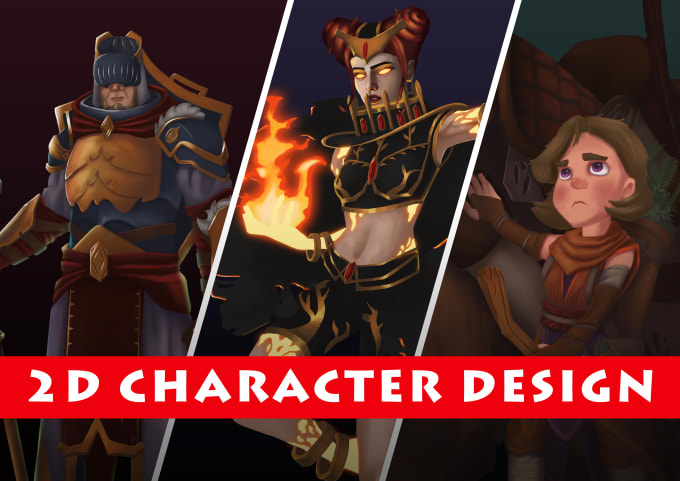 Gig Preview - Illustrate, create concept art and design character for you