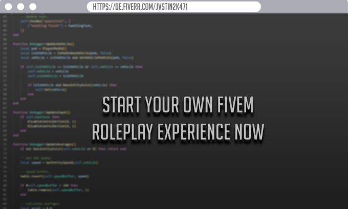 Gig Preview - Help you setting up your own fivem roleplay server