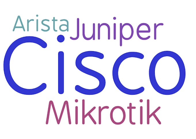 Gig Preview - Configure cisco, juniper, mikrotik, arista, dell