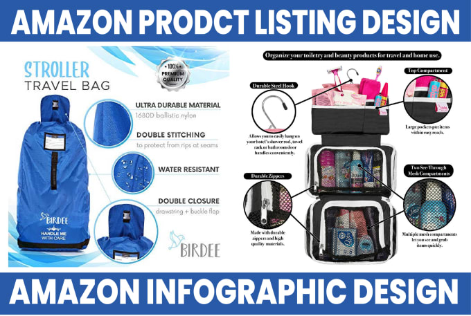 Gig Preview - Design quality amazon listing images , amazon product photos , lifestyle picture