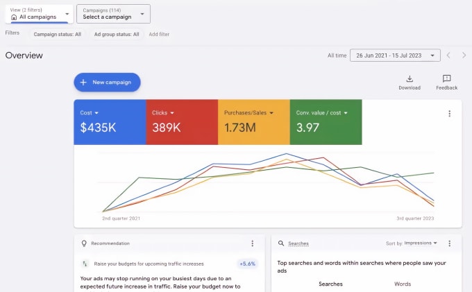 Gig Preview - Setup and manage google ads adwords ppc and display campaign