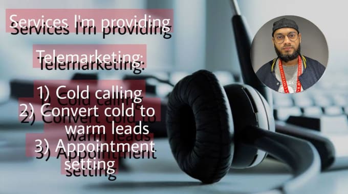 Gig Preview - Do b2b, b2c telemarketing, appointment setting and customer service