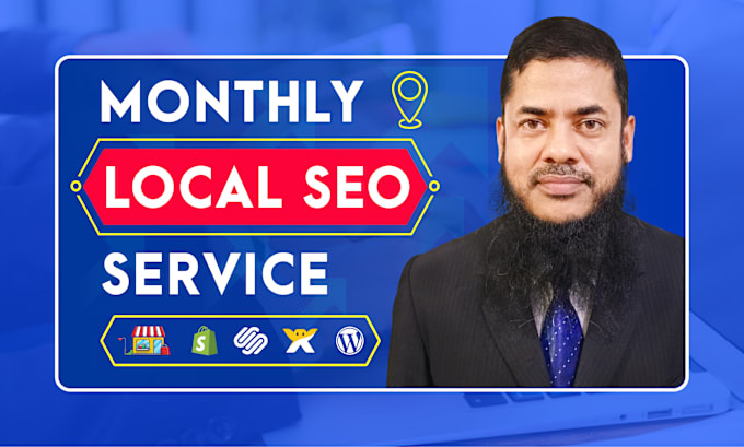 Gig Preview - Do monthly local SEO service for google rank