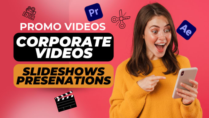 Gig Preview - Create innovative corporate business promo video and slideshow presentations