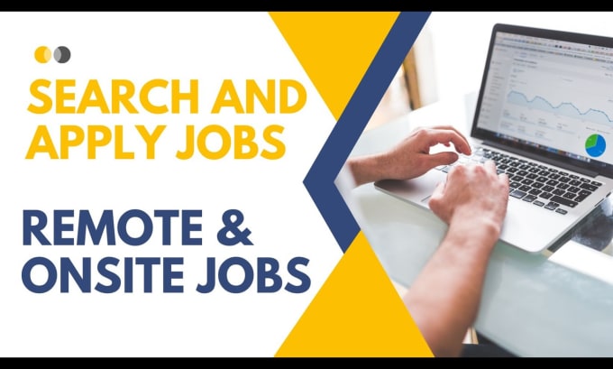 Gig Preview - Search search and apply remote or onsite jobs