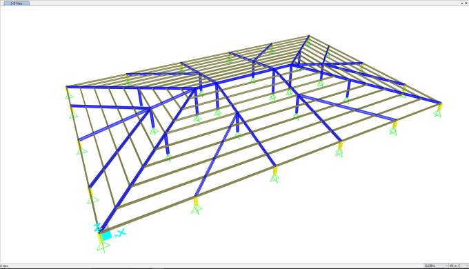 Gig Preview - Provide structural analysis and design using sap2000