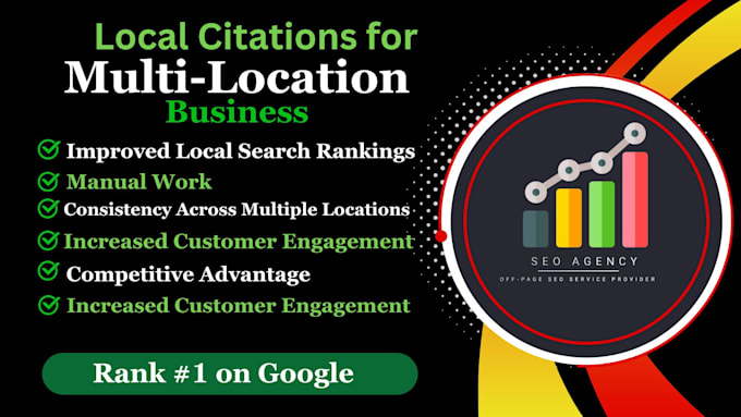 Gig Preview - Local citations service for multi location businesses