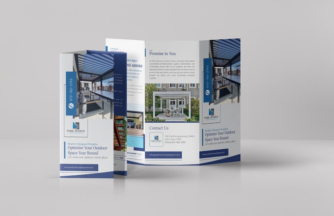 Bestseller - design professional bifold or trifold brochure in 24 hours