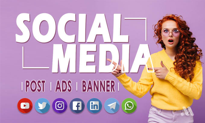 Gig Preview - Design amazing social media posts , banners , ads , stories