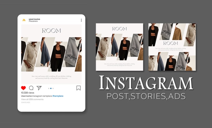 Gig Preview - Design a professional instagram ads, post, banners, stories