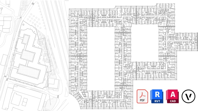 Gig Preview - Draw your architectural floor plan, elevation, site plan