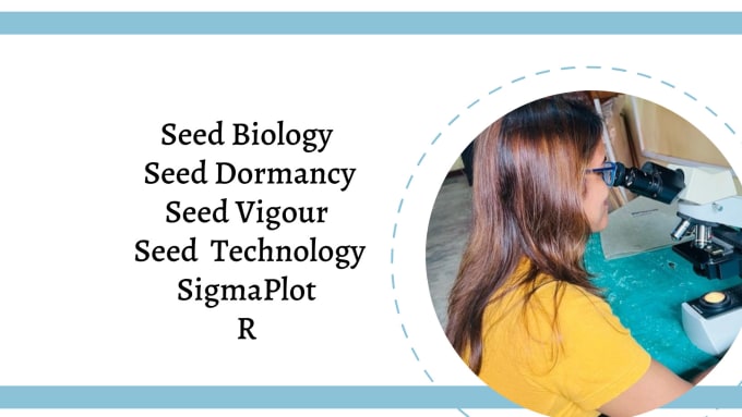 Gig Preview - Assist you in seed biology and statistics