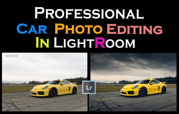 Gig Preview - Car photo edit in lightroom and retouch